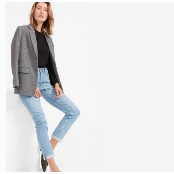 EVERLANE Light Wash Modern Boyfriend Jeans, 24 - Picture 1 of 10